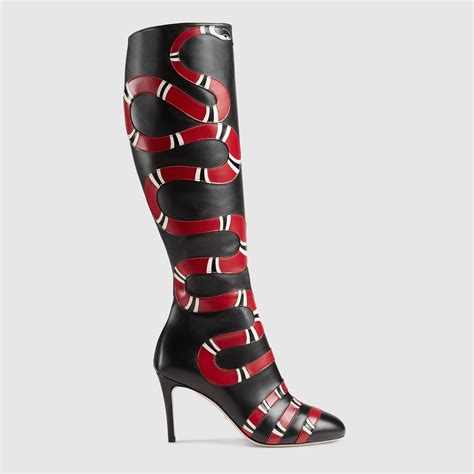 gucci knee highs|gucci snakeskin boots.